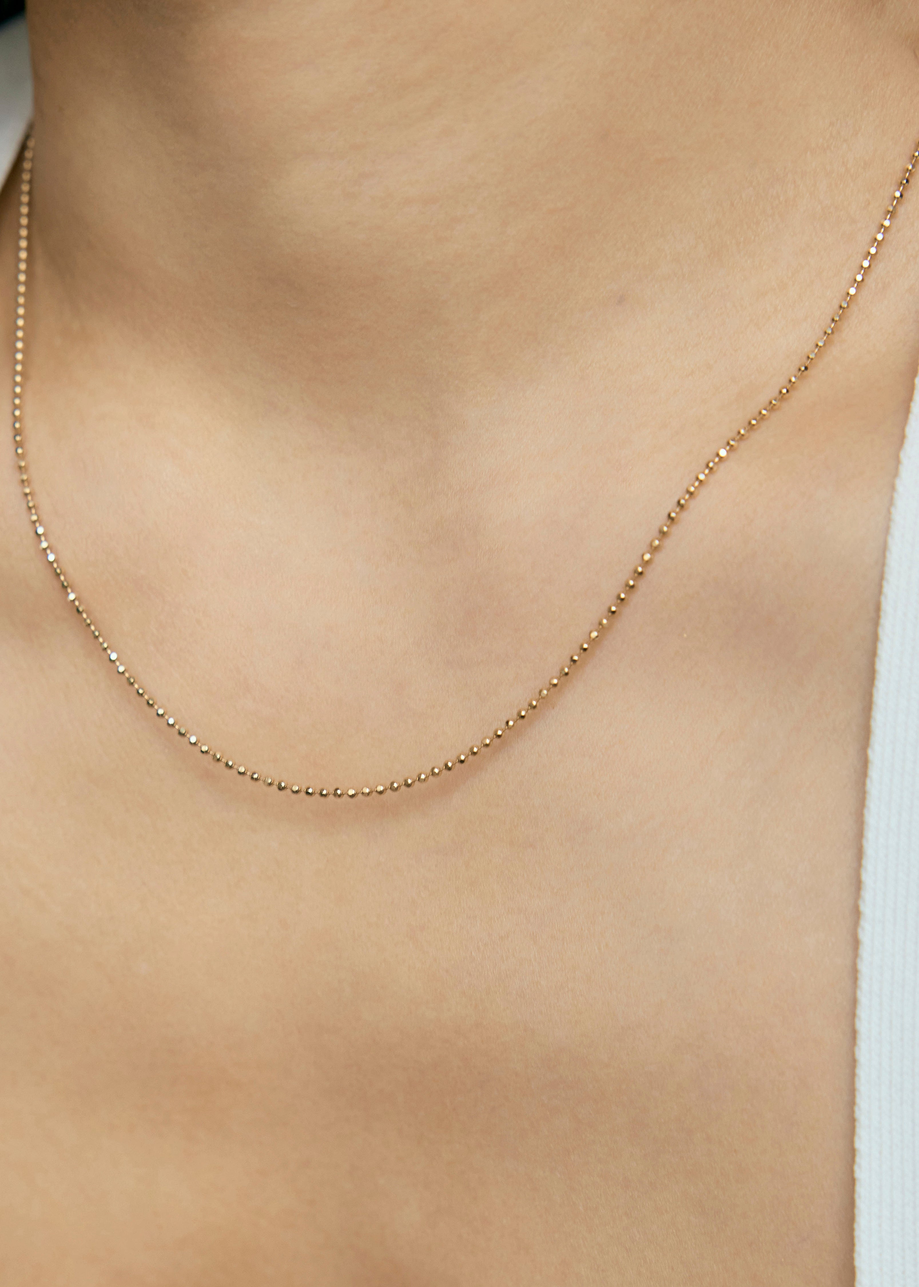 Heirloom Classic 1.5mm Beaded Chain Necklace