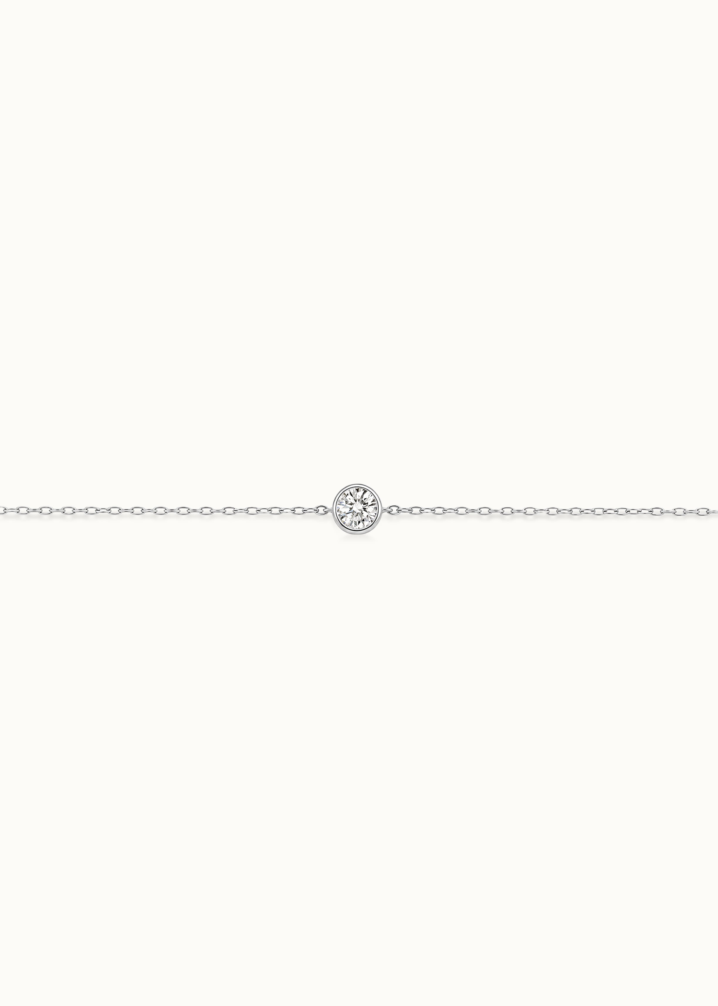 24 Hours Bubble 6.4mm Moissanite Bracelet 0.5ct