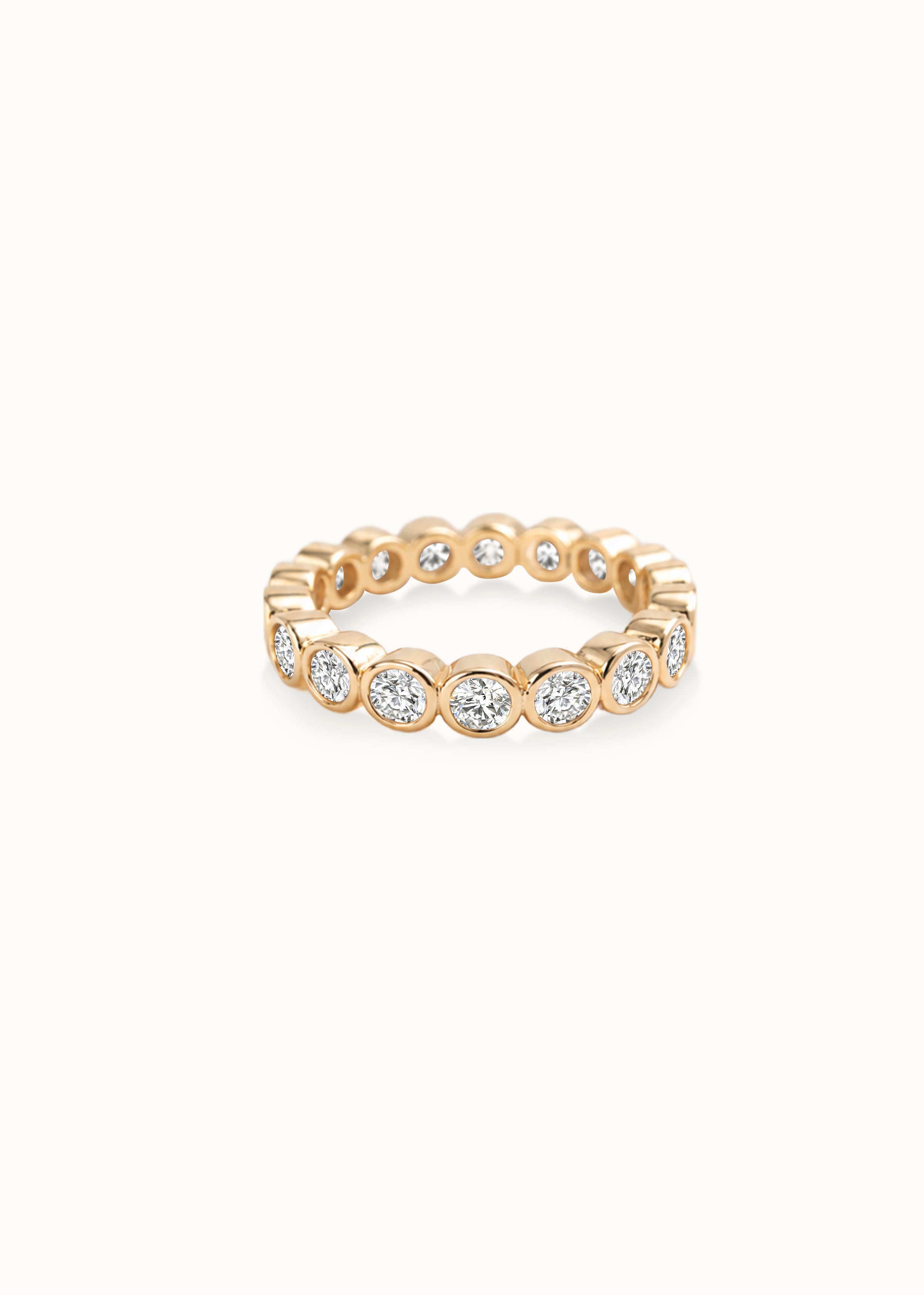 24 Hours Bubble Moissanite Eternity Ring