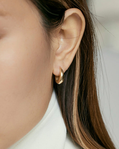 Heirloom Dome Hoop Earrings