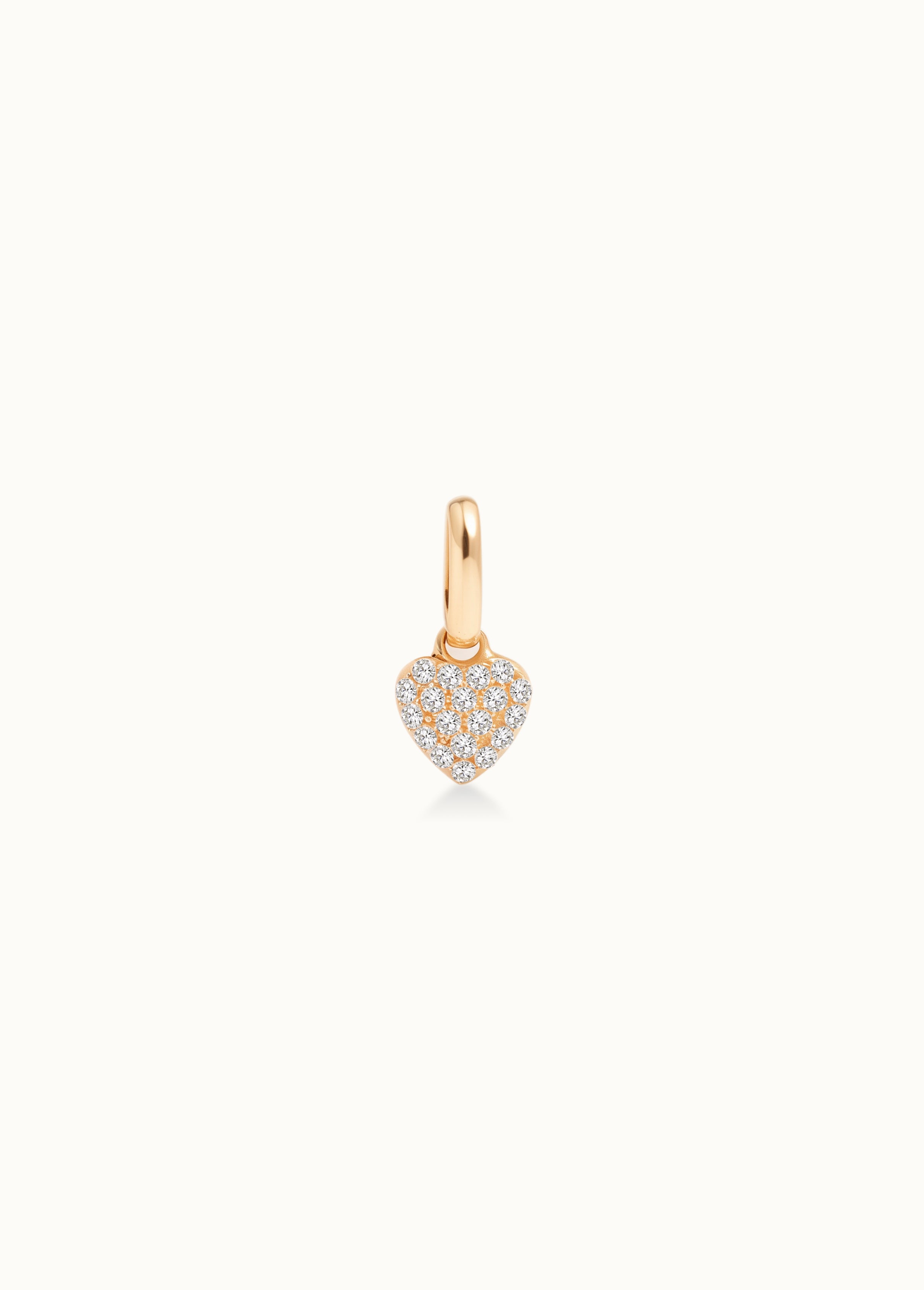 Heirloom 0.12ct Diamond Heart Pendant