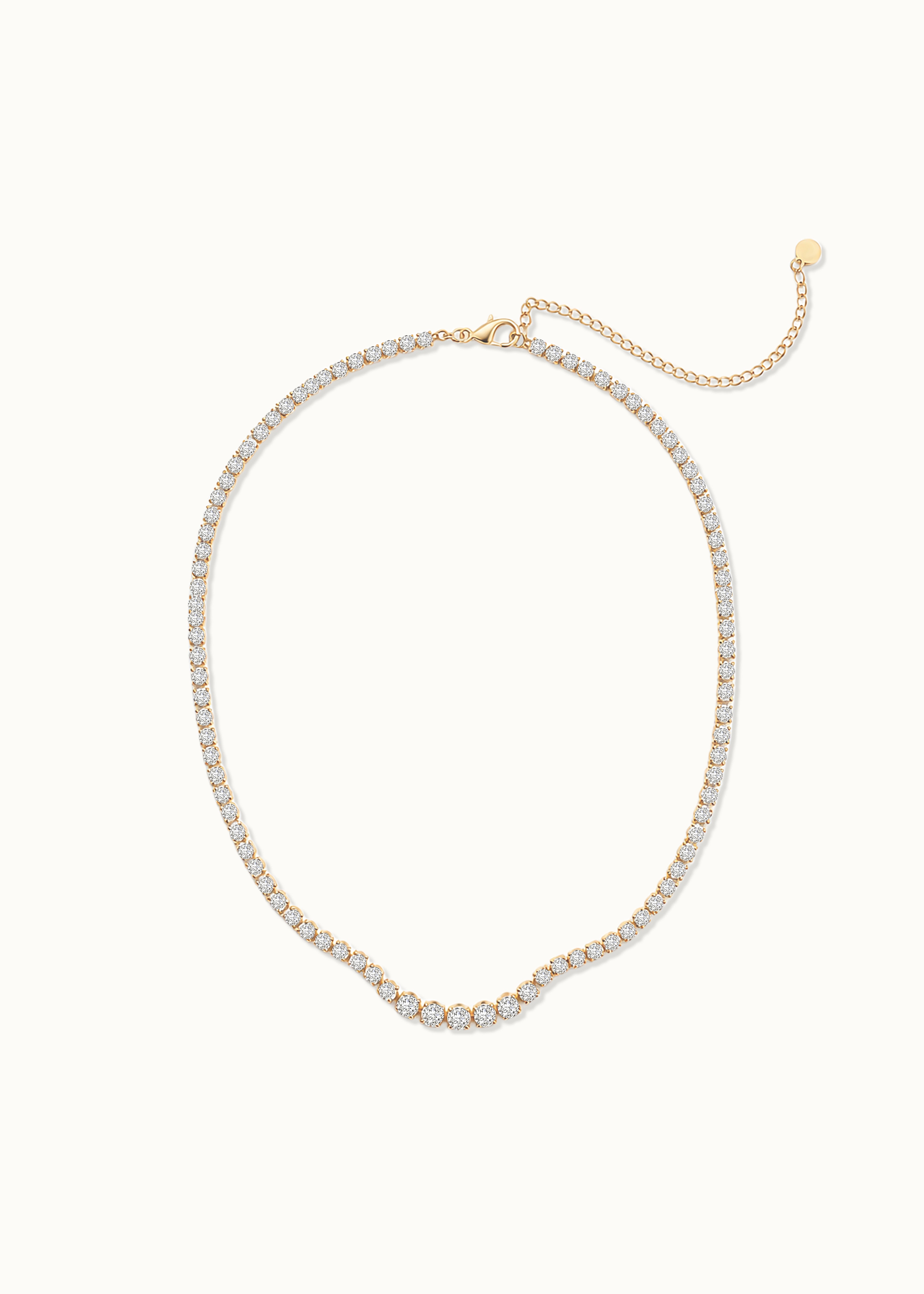 24 Hours Diana 5.24ct Moissanite Necklace