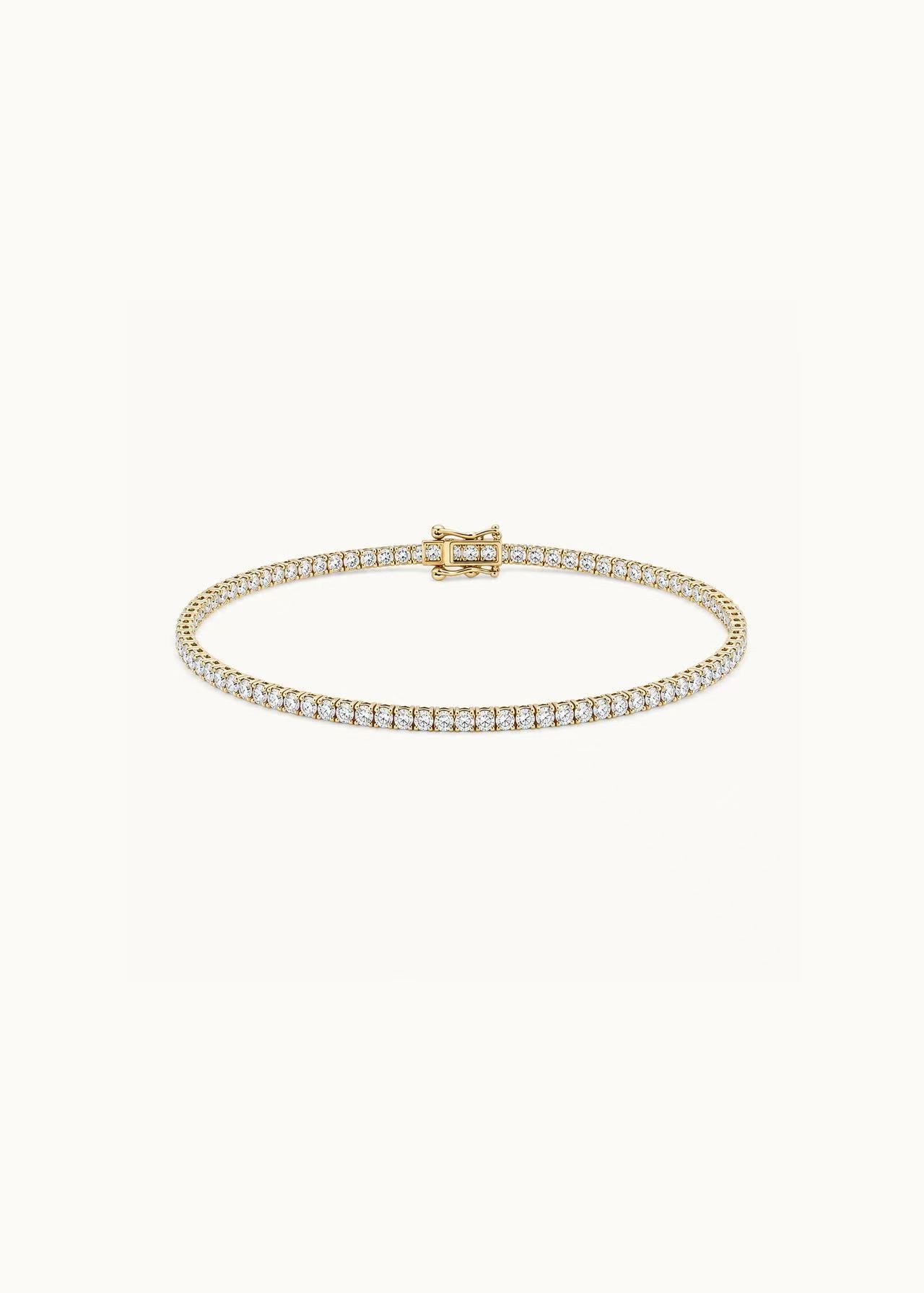 Heirloom Classic 1.4mm Diamond Tennis Bracelet 1.26ct