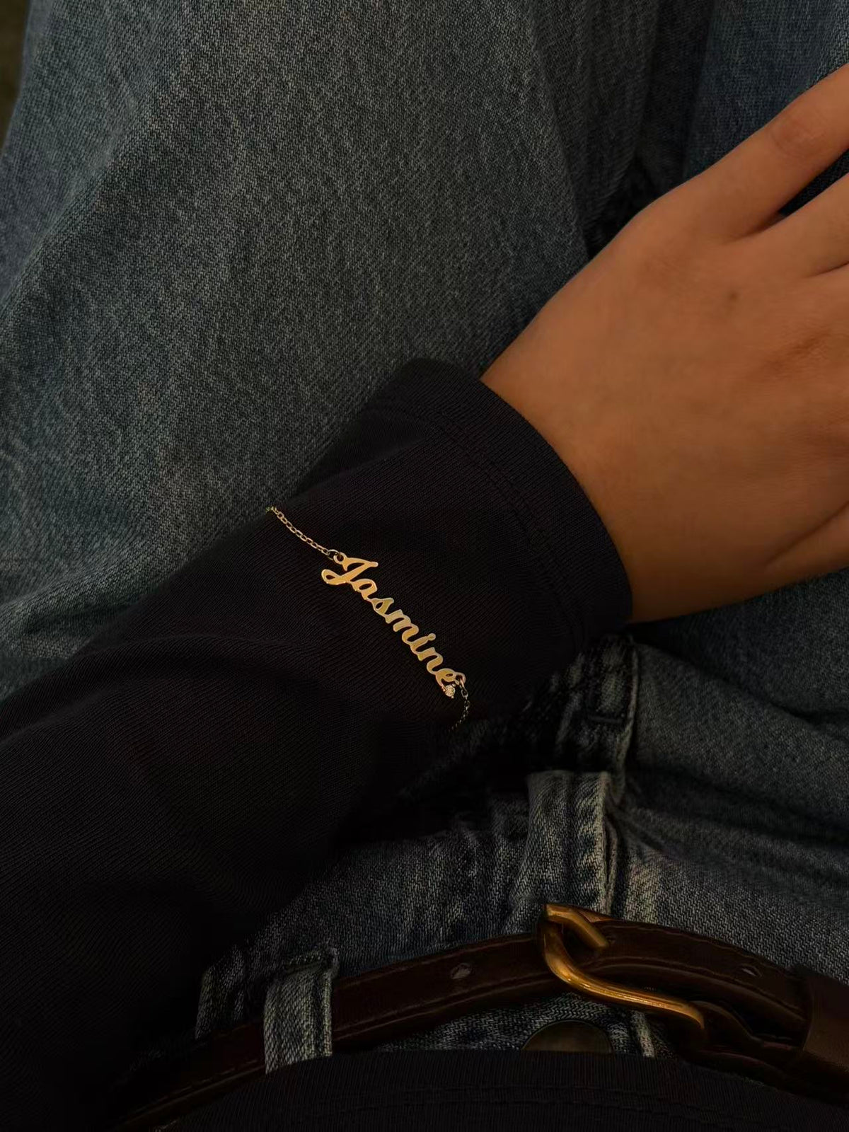 24 Hours Personalized Nameplate Bracelet