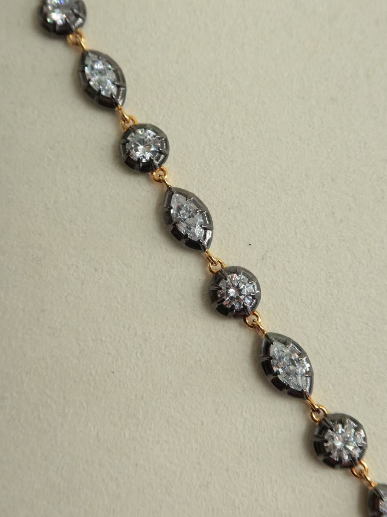 Archive 5.8ct Multi-Shape Moissanite Bracelet