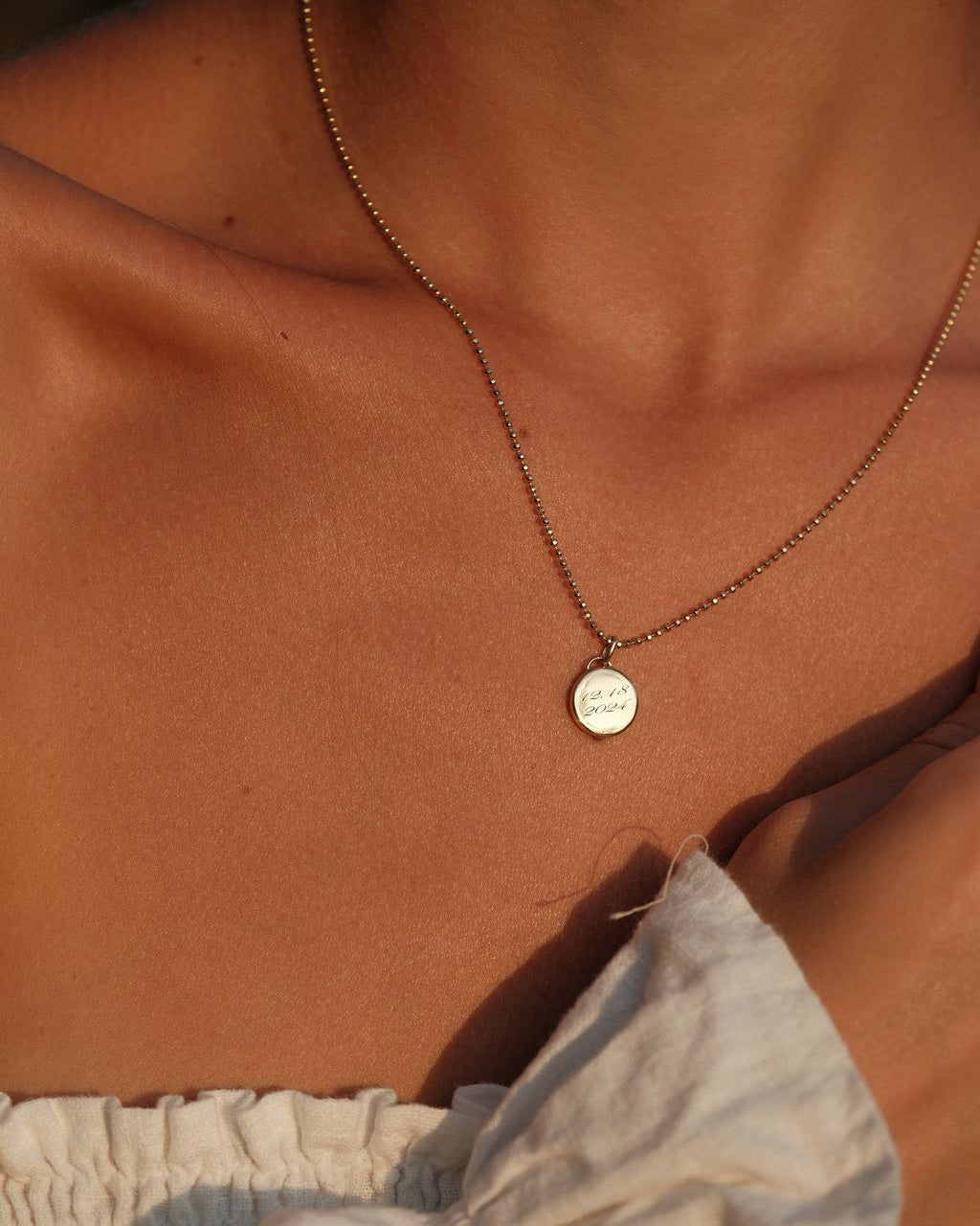 Heirloom Engravable Messenger Pendant
