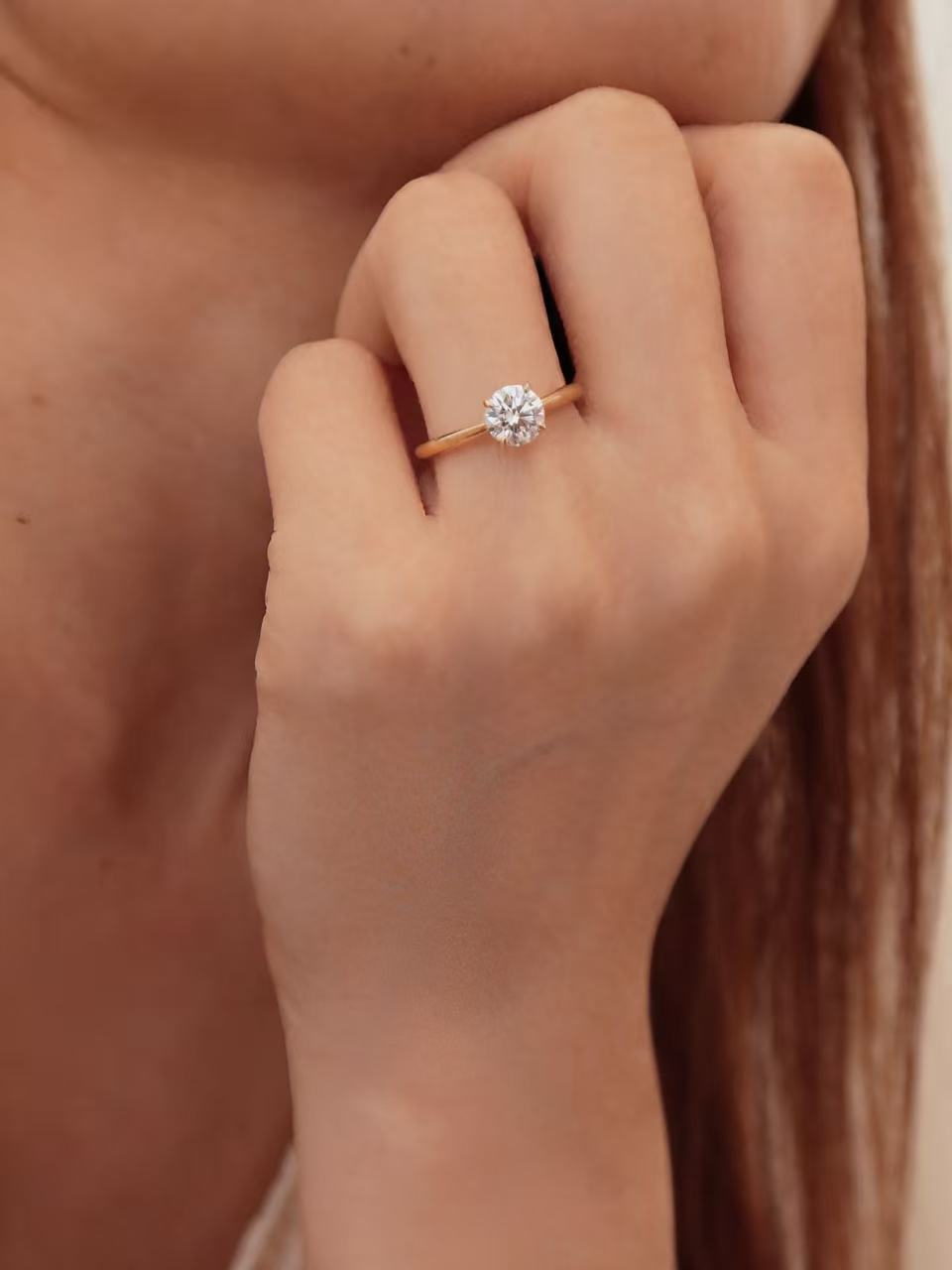 Heirloom Signature Round Brilliant Diamond Solitaire Ring