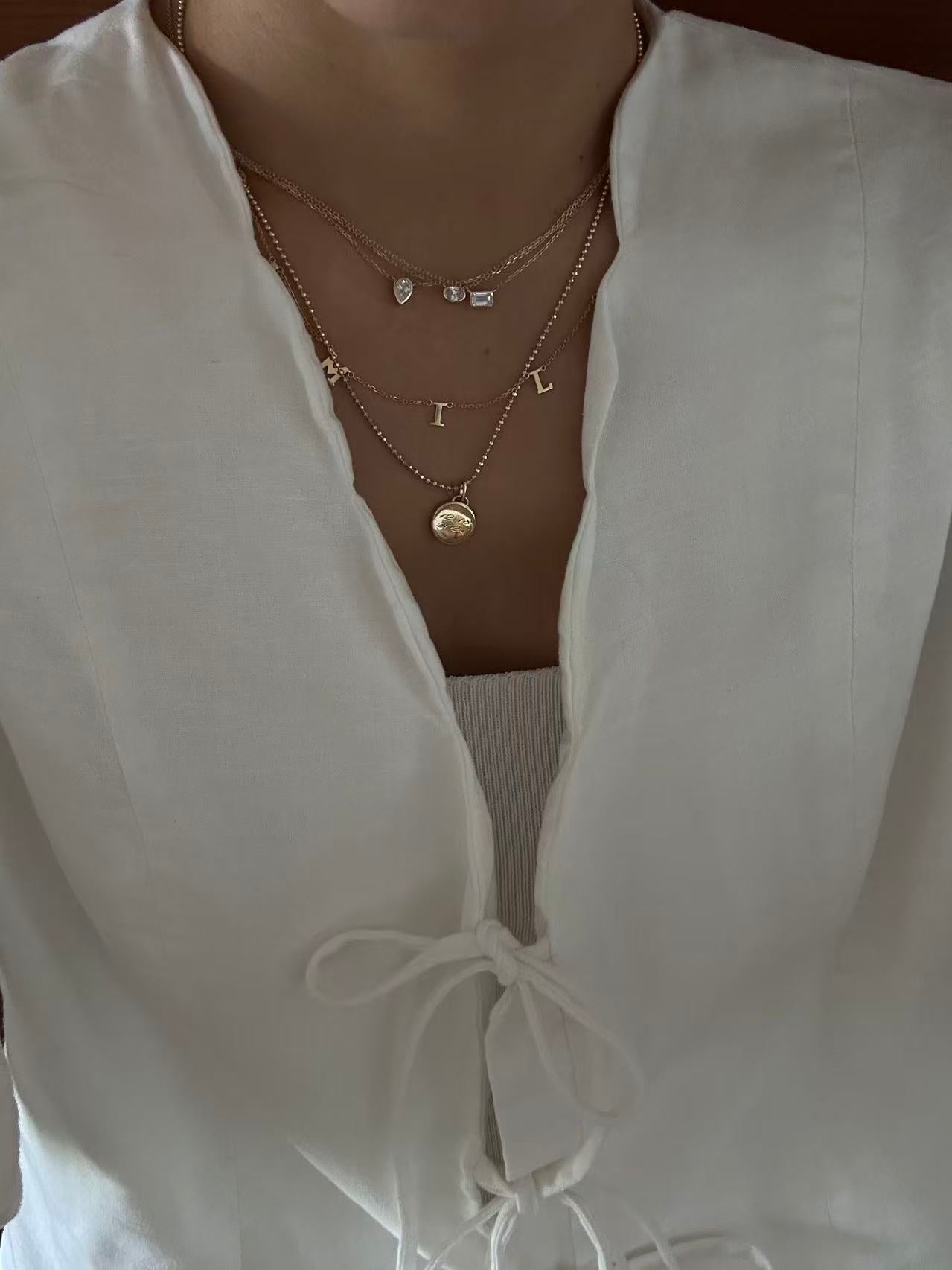 Heirloom Engravable Messenger Pendant