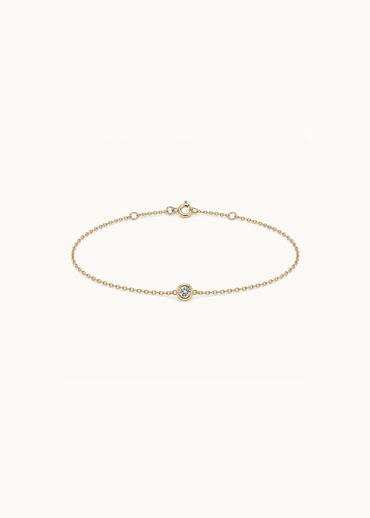 24 Hours Bubble 6.4mm Moissanite Bracelet 0.5ct