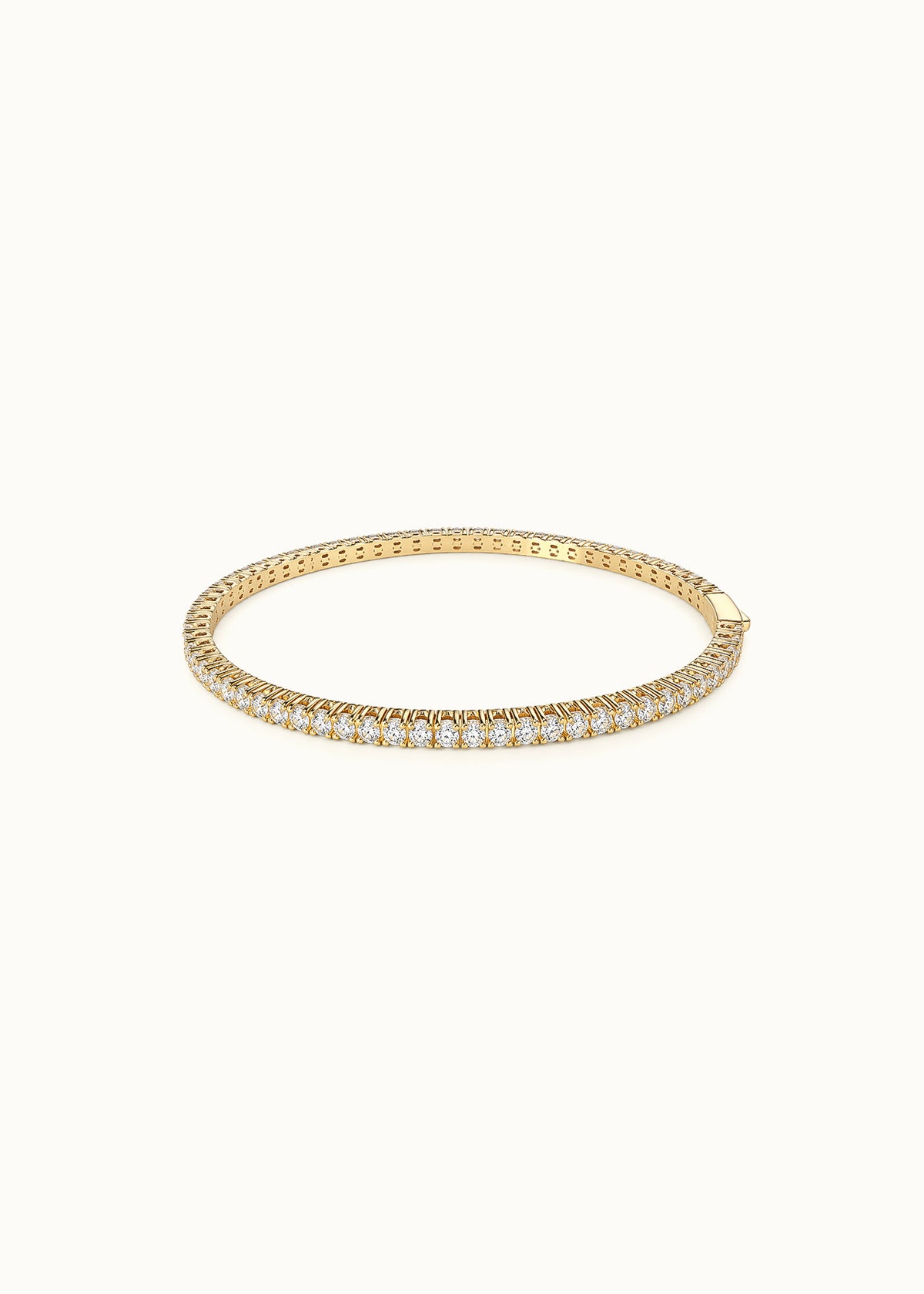 24 Hours Moissanite Tennis Bangle Bracelet