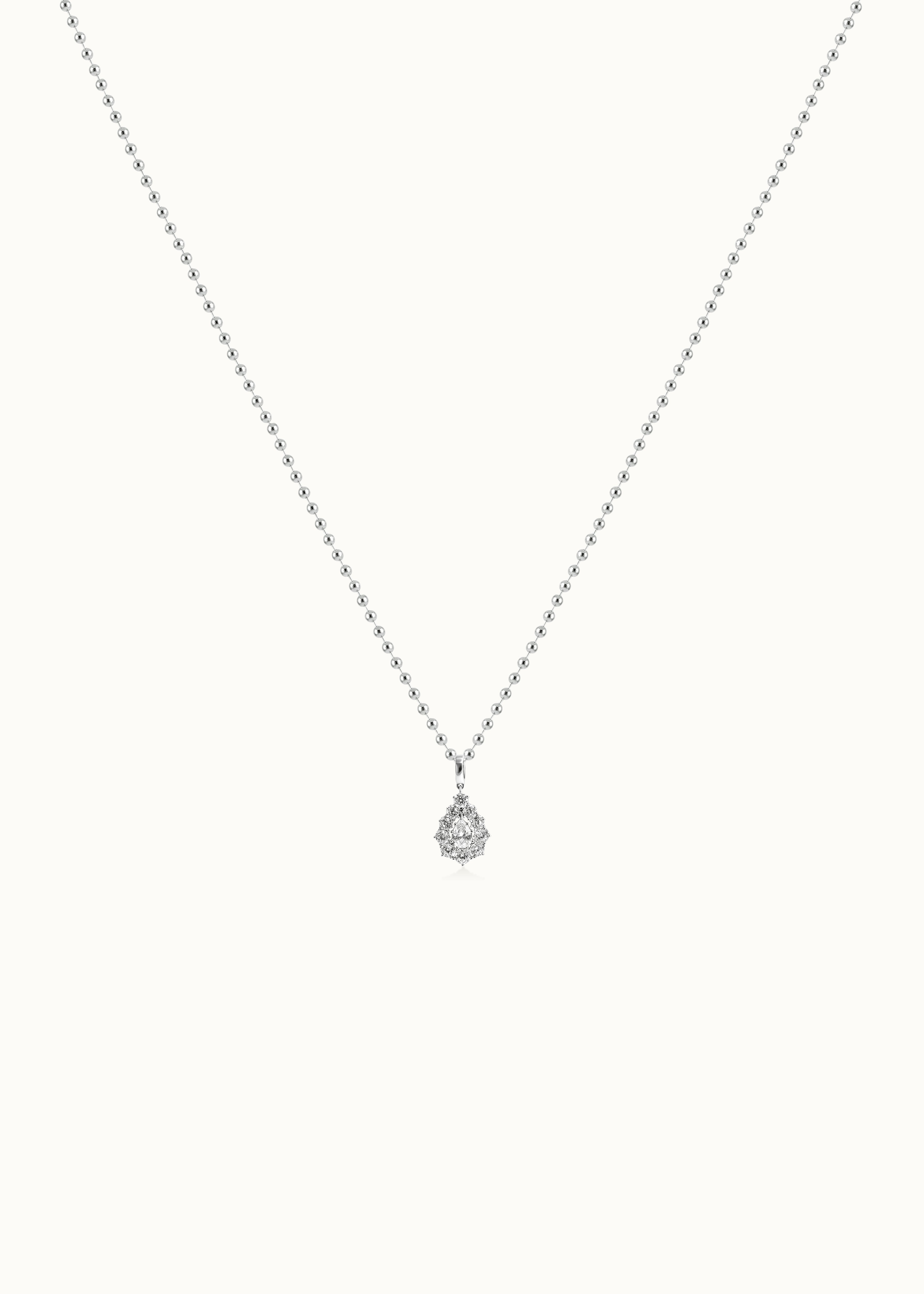 Archive Flow 3mm Beaded Long Chain Necklace