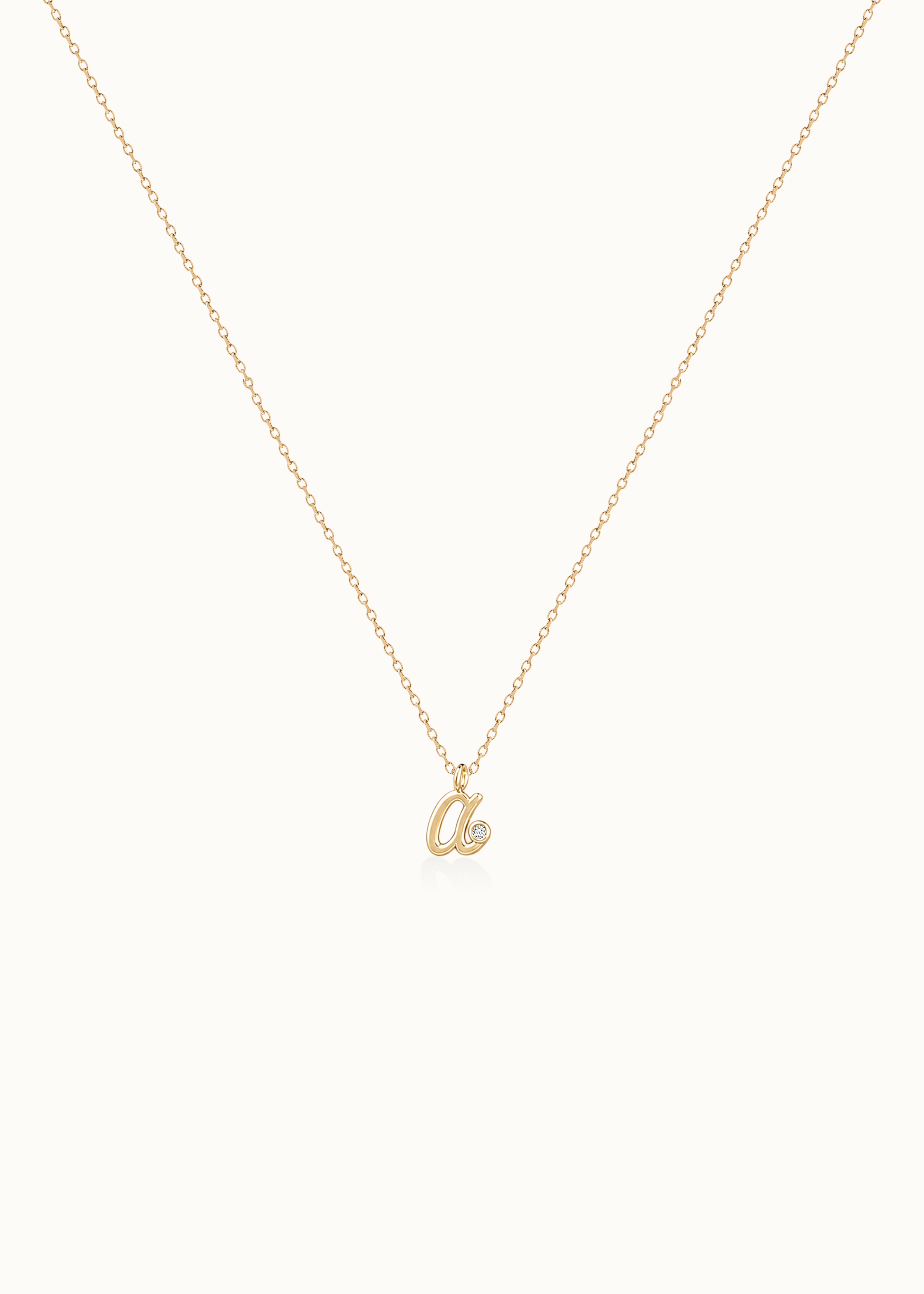 Heirloom Dream Initial Diamond Pendant Necklace