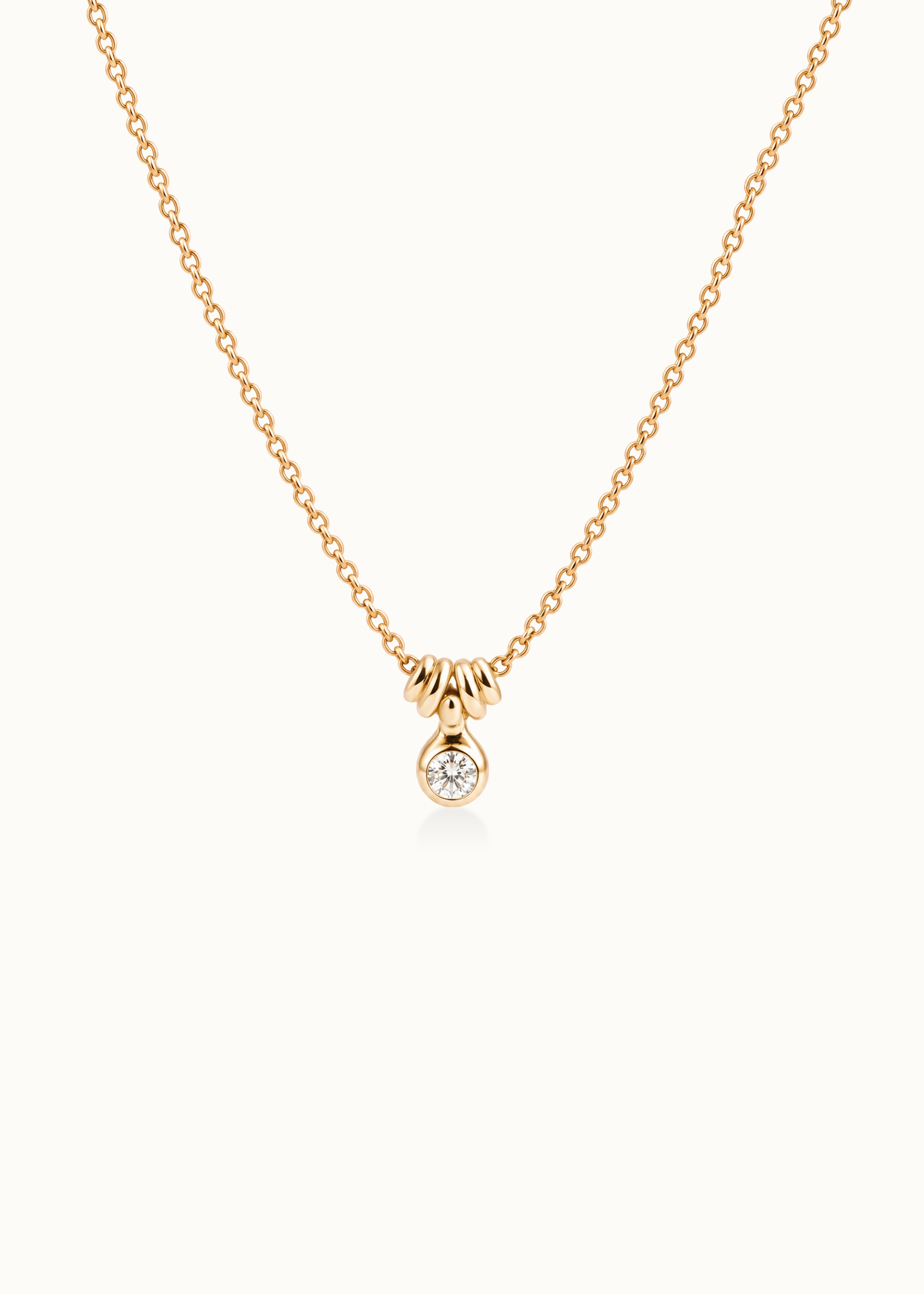 Archive Eve Moissanite Chain Necklace 1ct