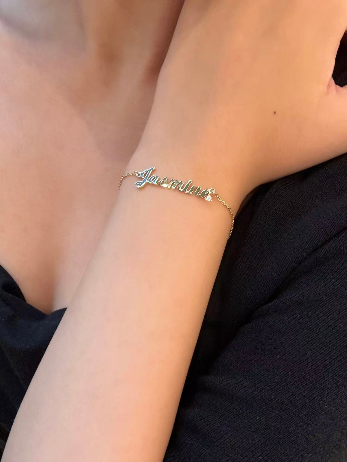 24 Hours Personalized Nameplate Bracelet