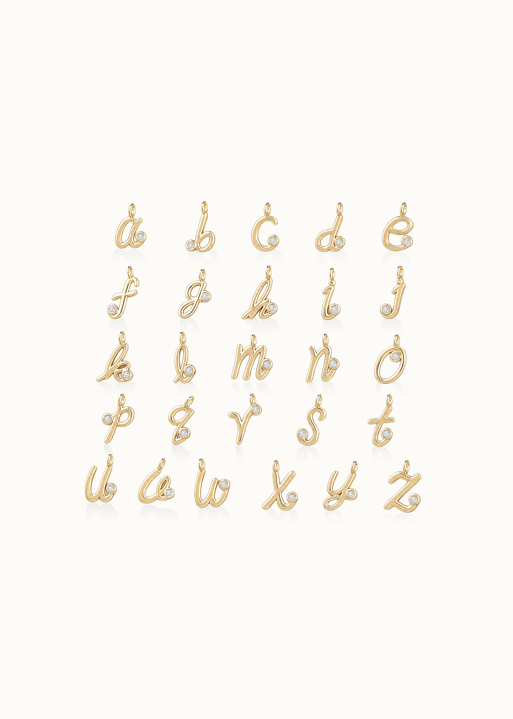 Heirloom Dream Initial Diamond Pendant Necklace