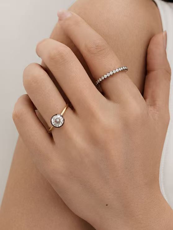 Archive 1ct Moissanite Solitaire Ring