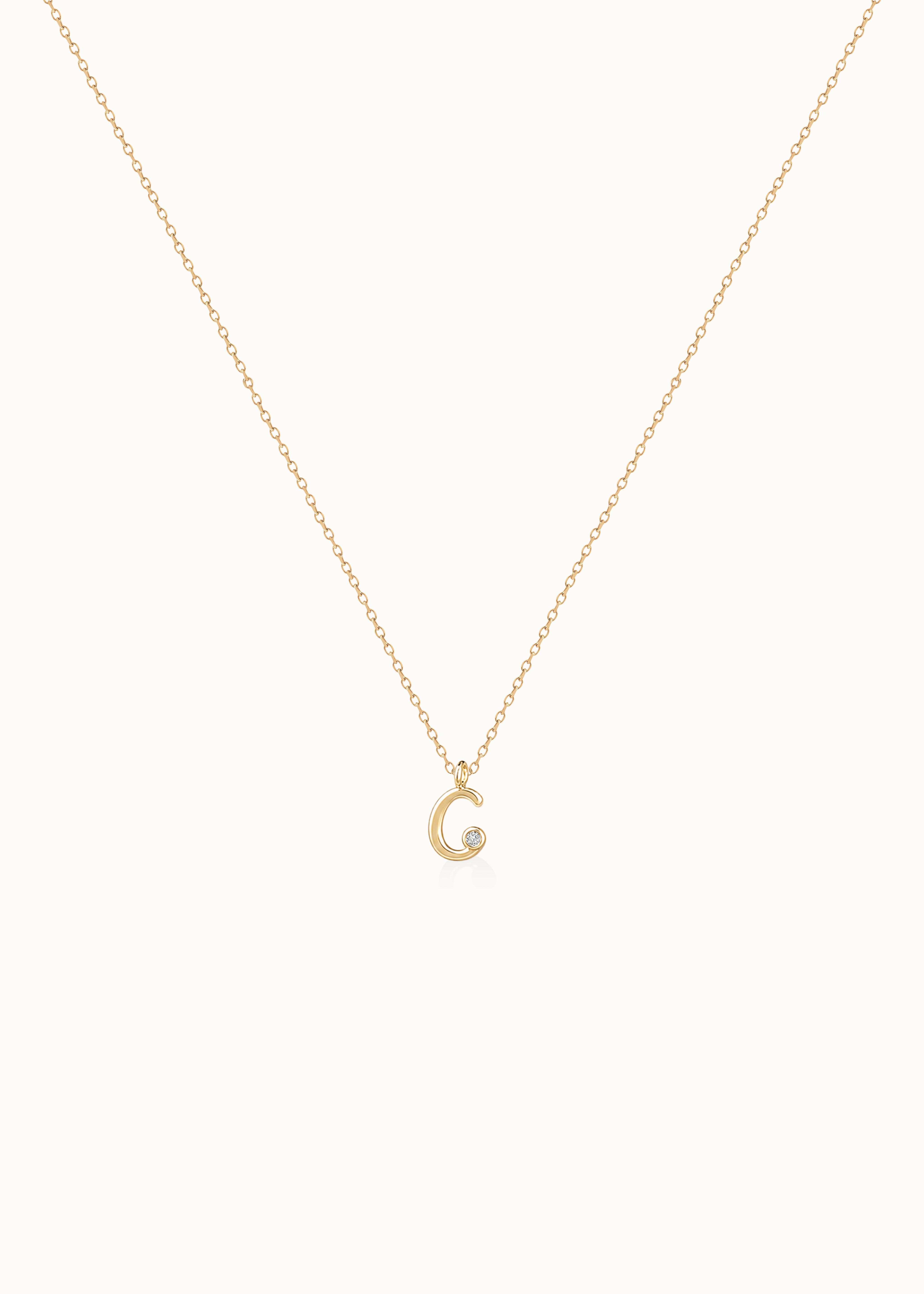 Heirloom Dream Initial Diamond Pendant Necklace