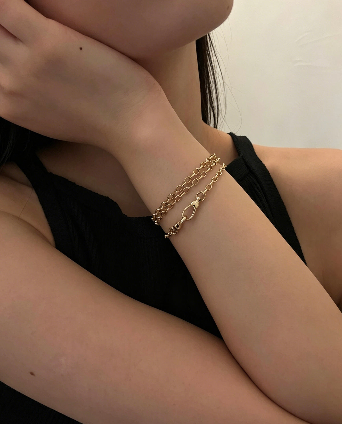 Archive Oval Belcher Clip Chain Necklace