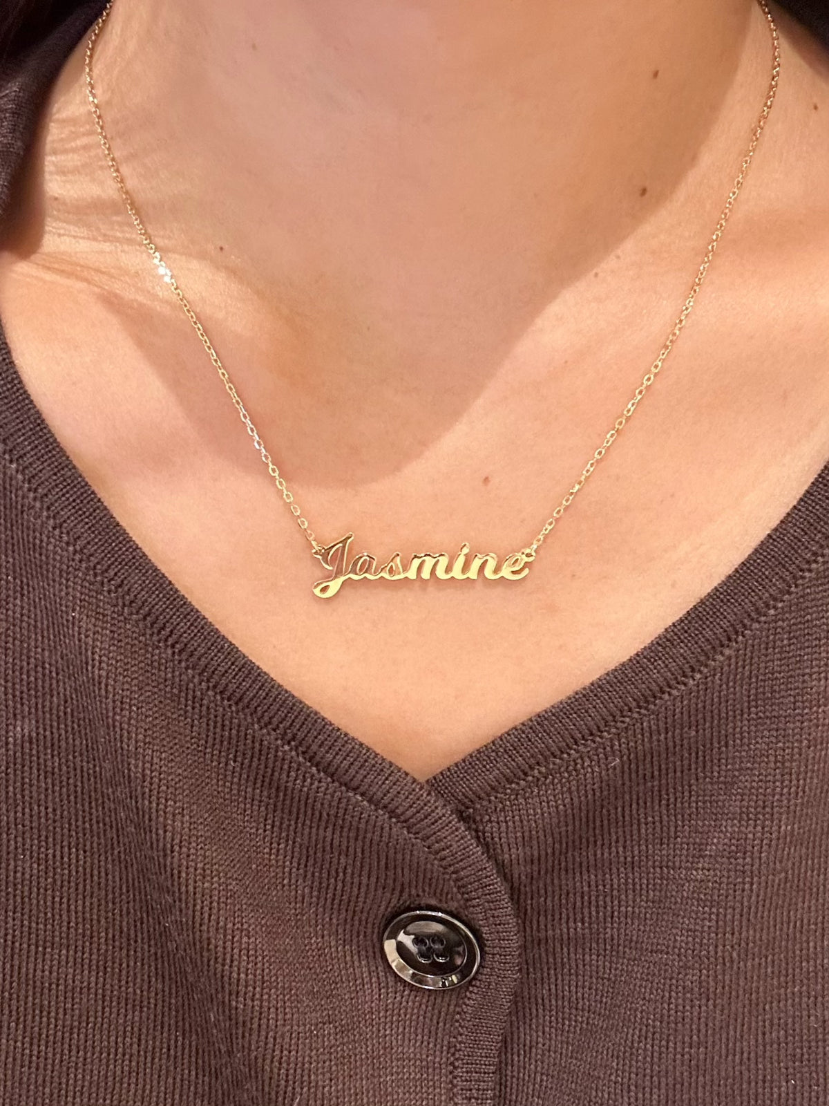 24 Hours Personalized Nameplate Necklace