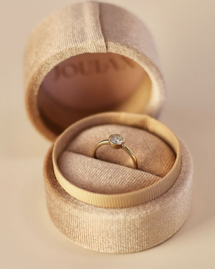 Bezel Round Diamond Ring