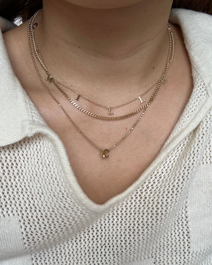 Multi Initial Necklace
